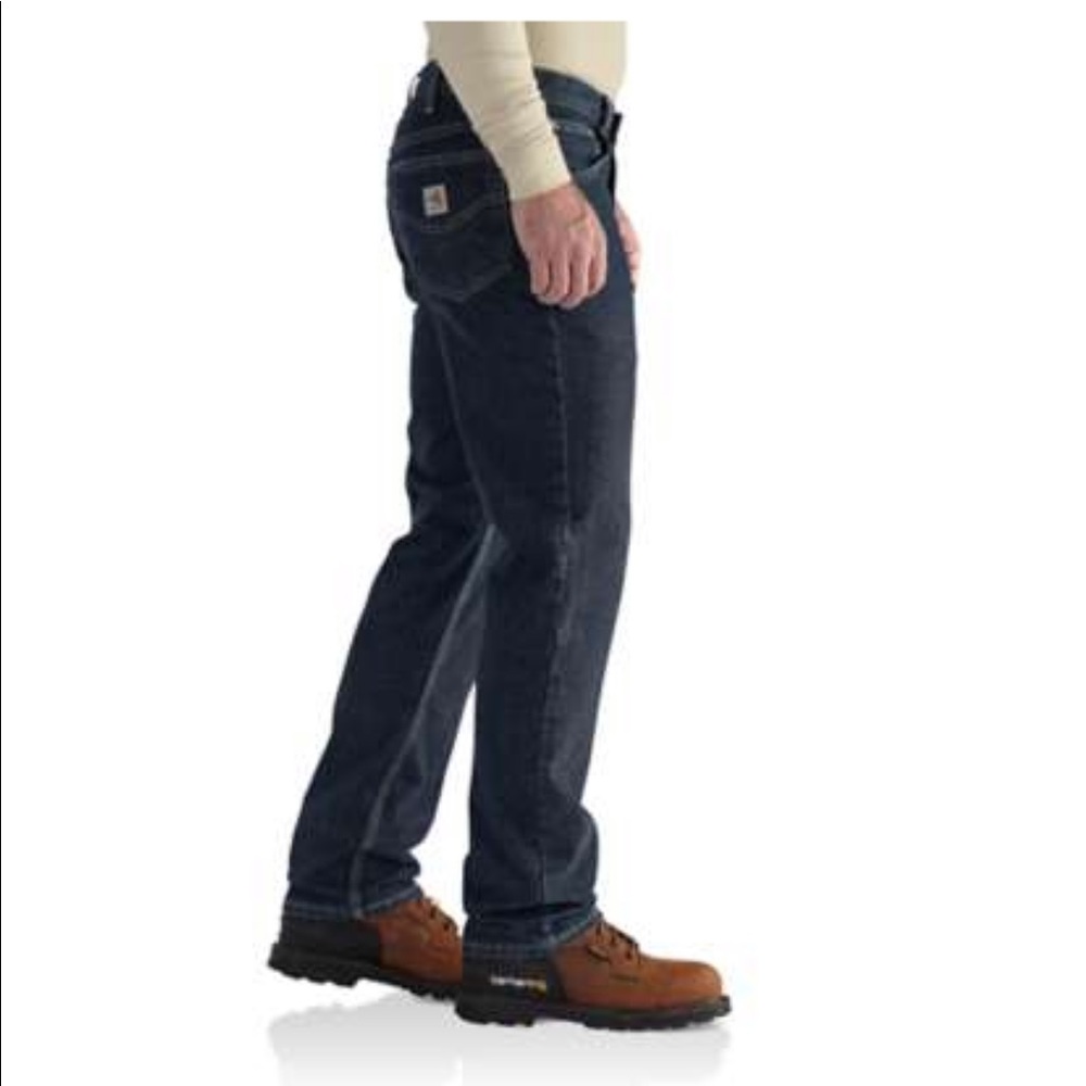 Carhartt FLAME-RESISTANT RUGGED FLEX STRAIGHT JEAN - Picture 3 of 14